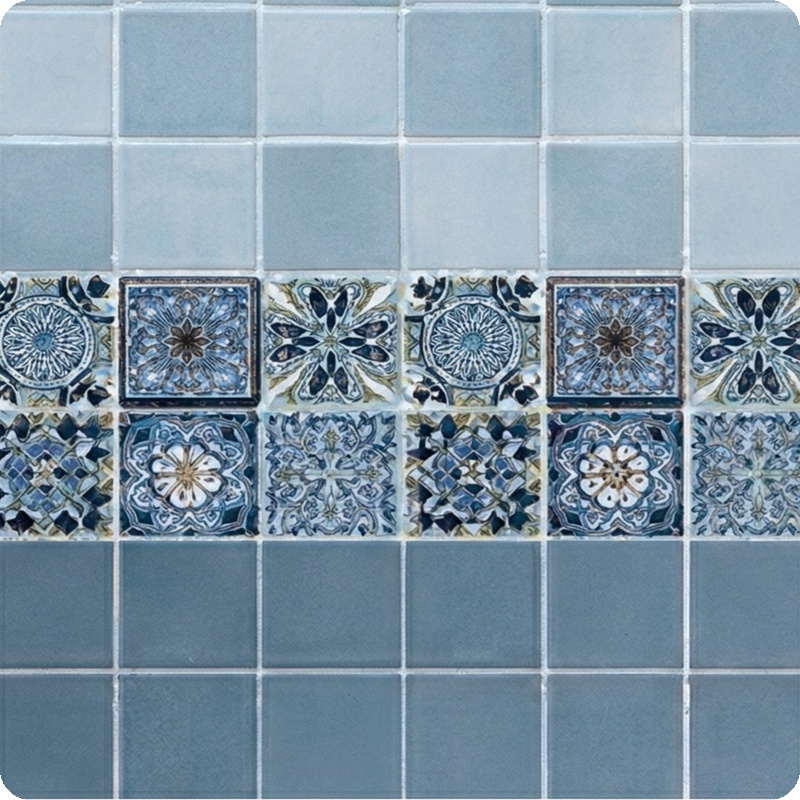 Vintage Blue Tile